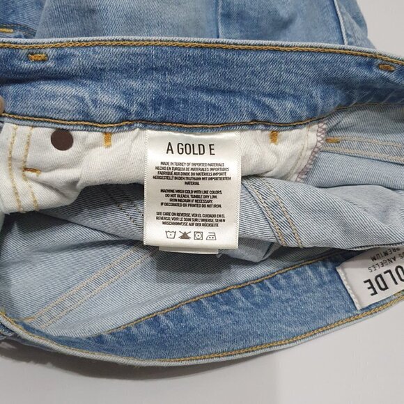 Agolde Isabel Slim Boyfriend Distressed Jeans - Picture 4 of 12